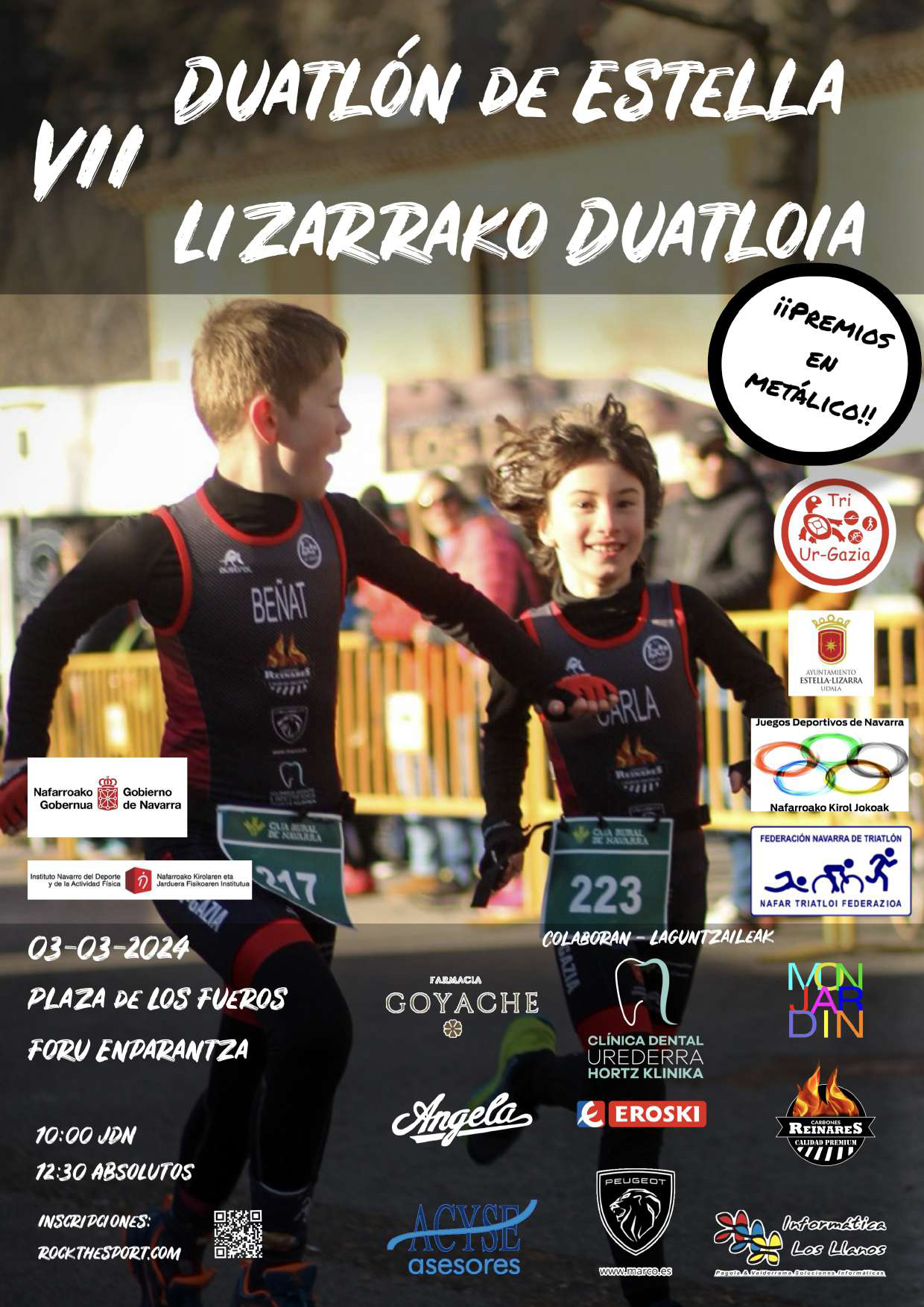 Inscripciones abiertas VII Duatl&oacute;n Estella-Lizarra